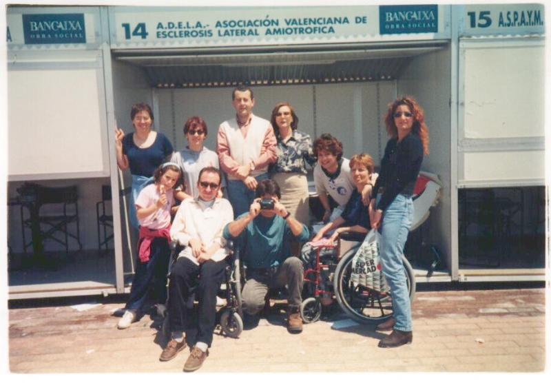 Integrantes de ADELA-CV en 1995