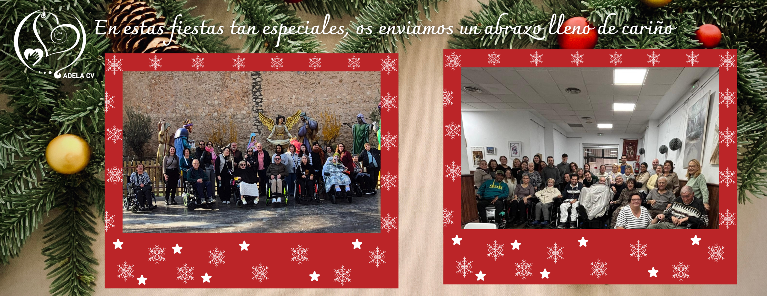 En estos días tan especiales, os enviamos un abrazo lleno de cariño ✨✨✨✨ - Adela CV Newsletter Horizontal 1 scaled - Adela CV