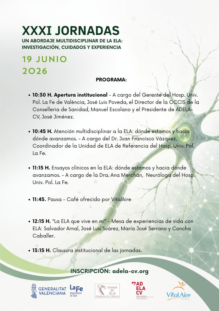 Programa completo XXXI Jornadas ADELA CV - Adela CV
